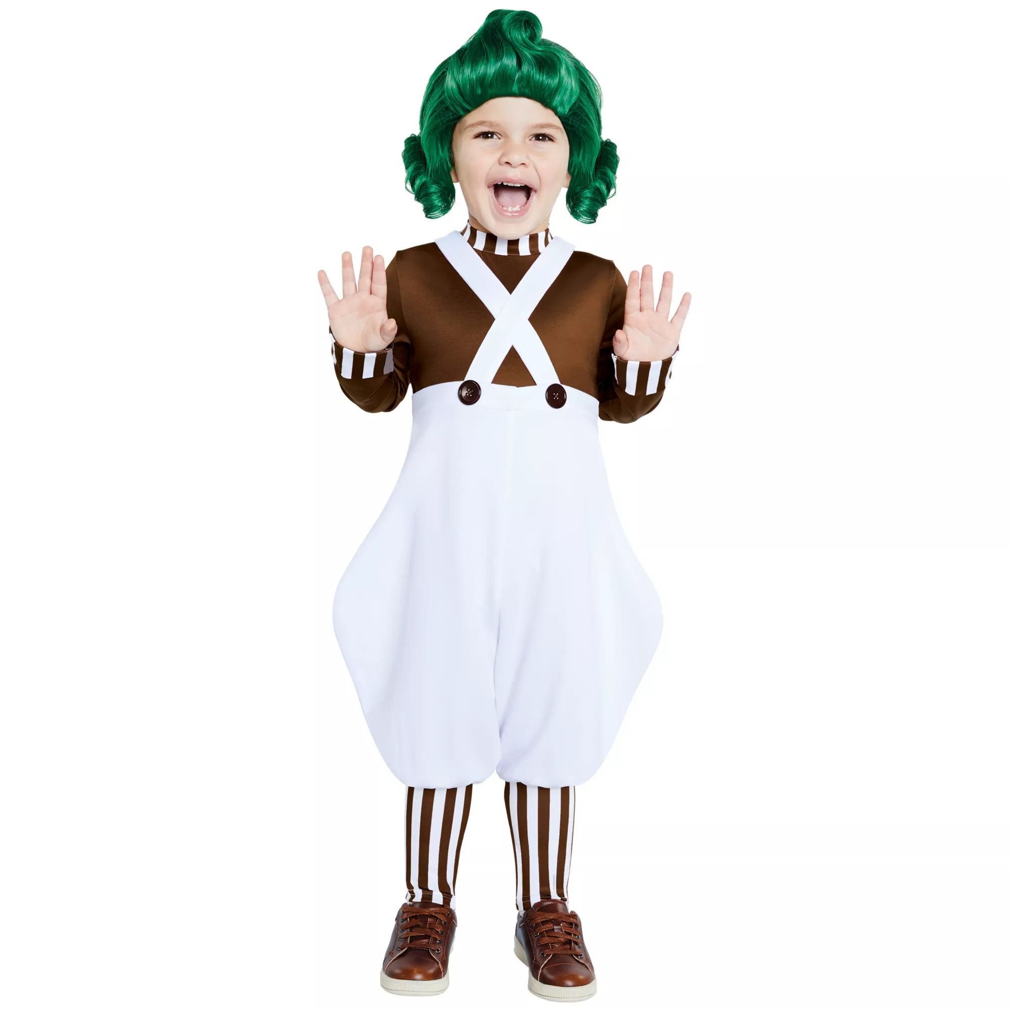 Toddler Oompa Loompa Costume - Willy Wonka and the Chocolate Factory at Spirit Halloween