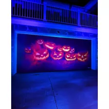 Evil Pumpkins Garage Double Door Cover at Spirit Halloween