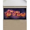Evil Pumpkins Garage Double Door Cover at Spirit Halloween