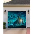 Haunted Reaper Garage Single Door Cover at Spirit Halloween