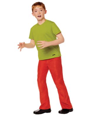 Jerry Leigh Scooby Doo Shaggy Costume For Adults Standard Size Includes A Green T Shirt And