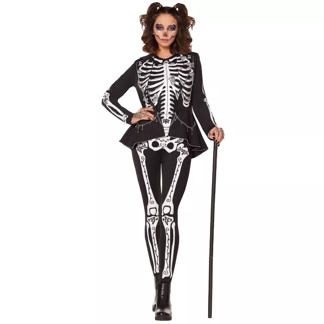 Adult Skeleton Costume - The Signature Collection - Spirithalloween.com