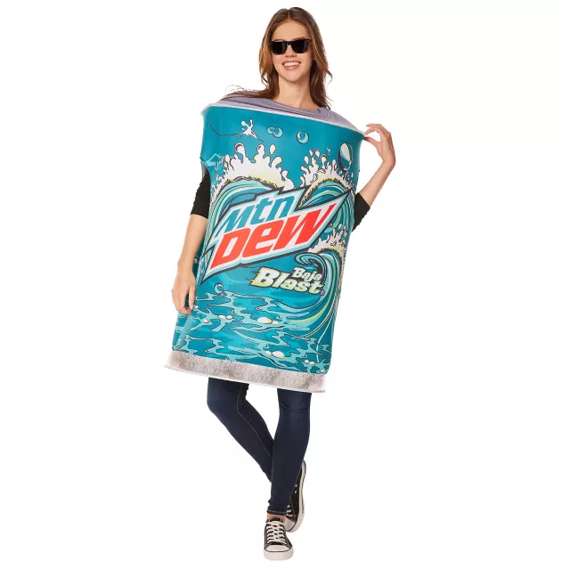 Adult 3D Mountain Dew Baja Blast Costume at Spirit Halloween