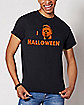 Michael Myers I Love Halloween T Shirt - Halloween