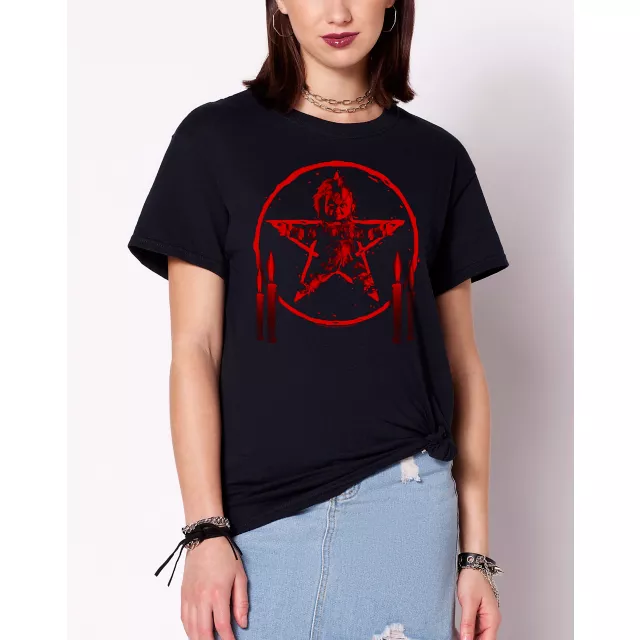 Chucky Pentagram T Shirt Bride of Chucky Spirithalloween