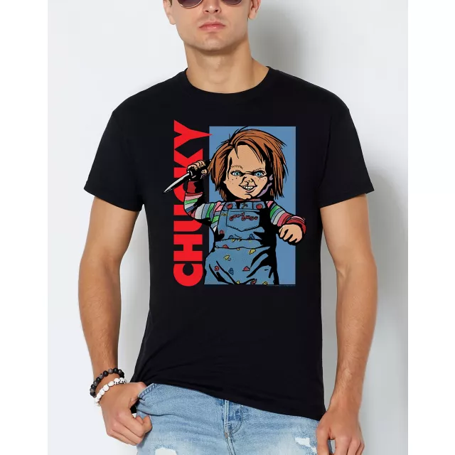 Chucky With Knife T-Shirt Chucky With Knife T-Shirt
