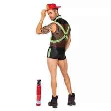 Adult Fireman Fever Costume at Spirit Halloween