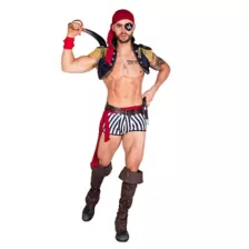 Adult Captain Hunk Costume at Spirit Halloween
