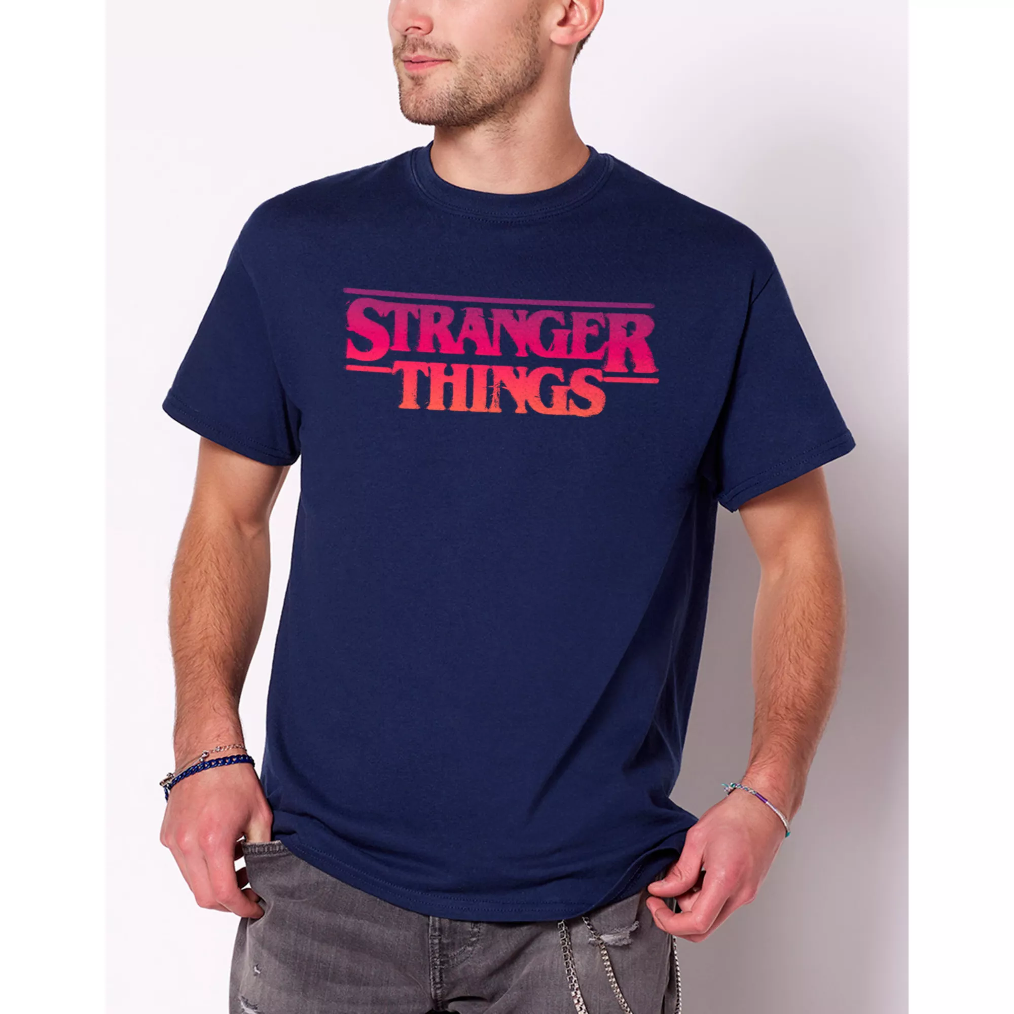 Stranger Things Logo T Shirt at Spencer's