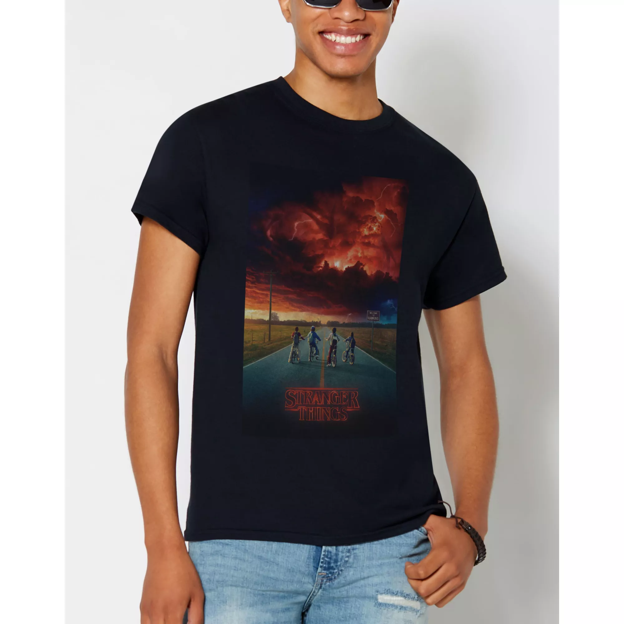 Road Stranger Things T Shirt at Spencer's