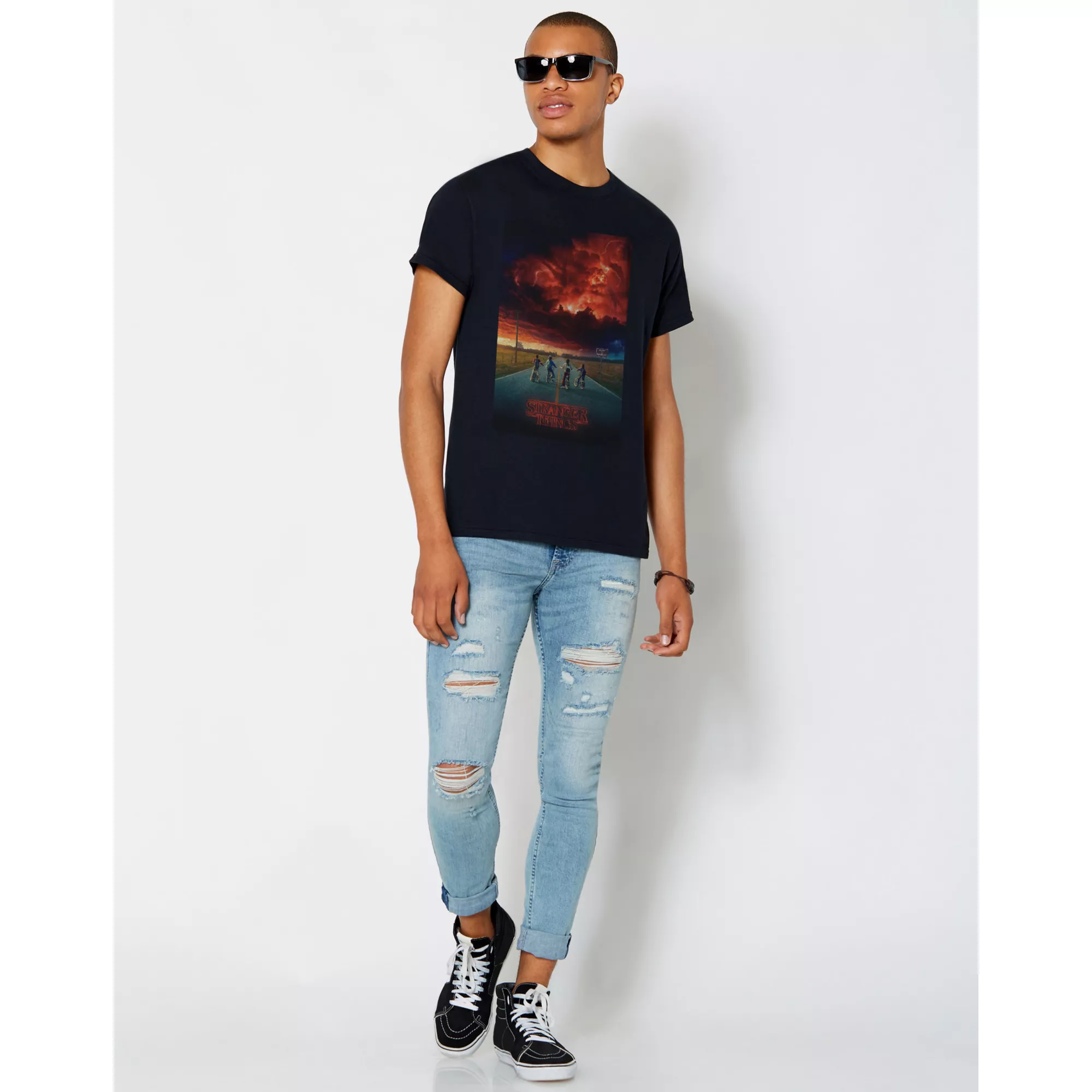 Road Stranger Things T Shirt at Spencer's
