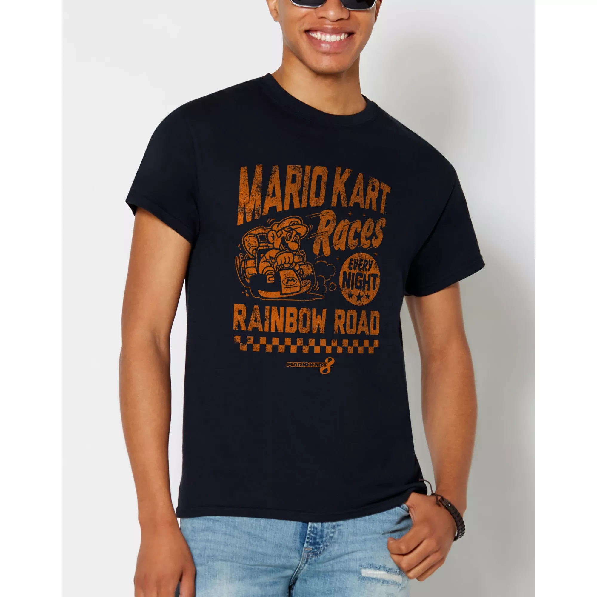 Rainbow Road Races T Shirt - Mario Kart at Spencer's