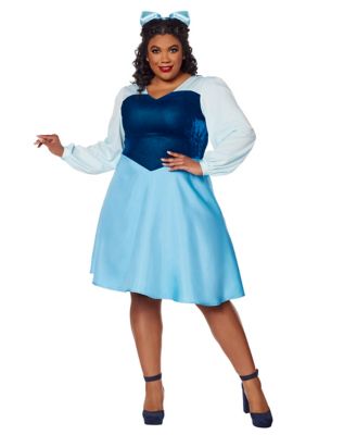 Adult Ariel Blue Dress Costume - Disney Princess by Spirit Halloween