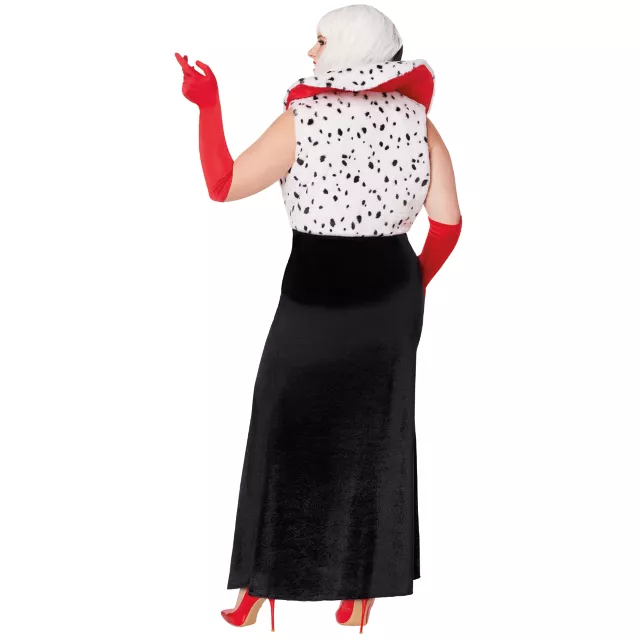 Cruella deville fancy dress plus size best sale