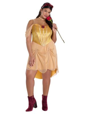 High Quality Beauty and Beast Belle costume Disney princess belle adult  dress