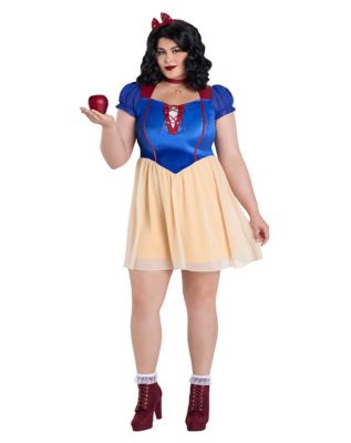 Womens Plus Size Disney Snow White Costume