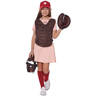 Toddler Girl League of Their Own Luxury Dottie Costume 2T