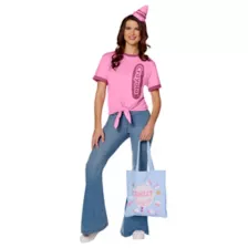 Adult Be Sweet Pink Crayon Costume Kit - Crayola at Spirit Halloween