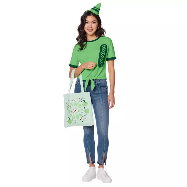 Adult Kind to the Core Green Crayon Costume Kit - Crayola at Spirit Halloween