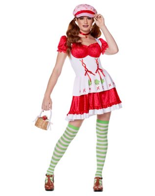 Adult Strawberry Shortcake Costume - Spirithalloween.com