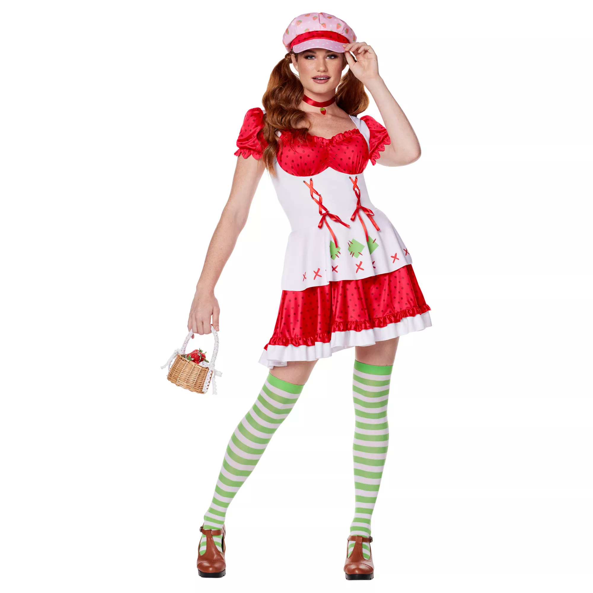 Adult Strawberry Shortcake Costume at Spirit Halloween