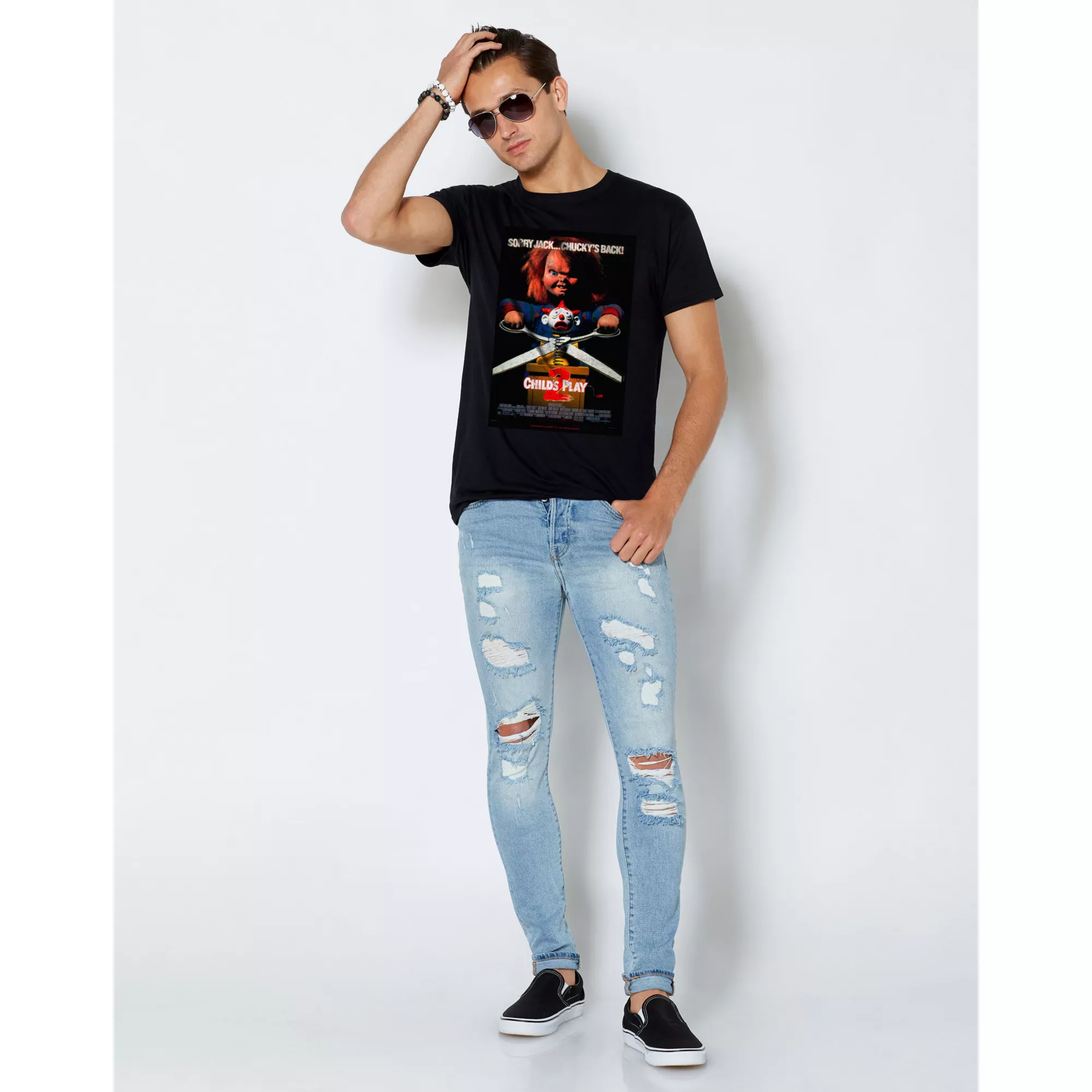 Black Child's Play 2 Chucky T Shirt at Spencer's