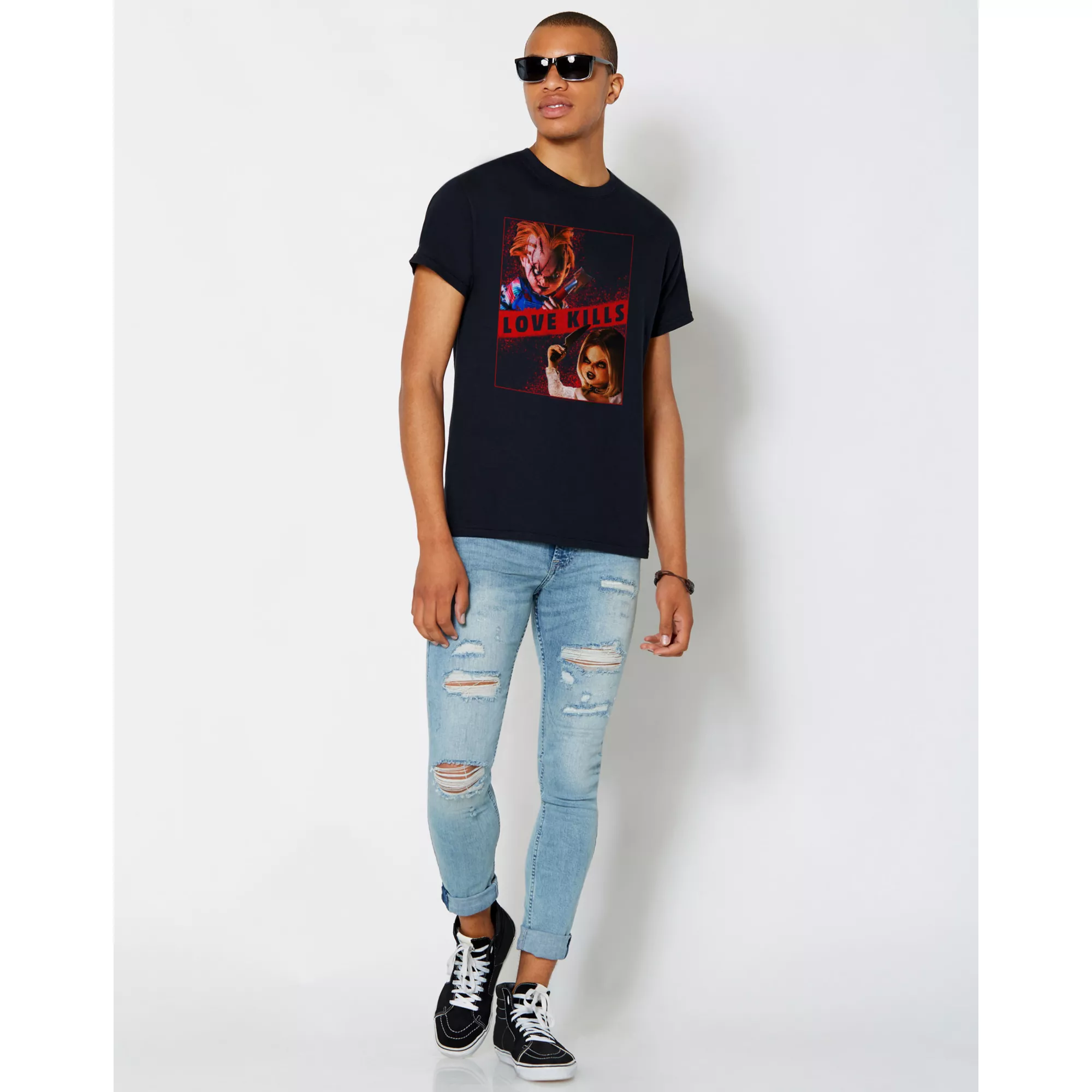 Love Kills Chucky T Shirt at Spencer's