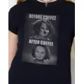 Chucky Before and After Coffee T Shirt at Spencer's