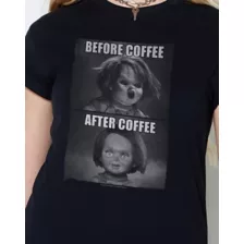 Chucky Before and After Coffee T Shirt at Spencer's