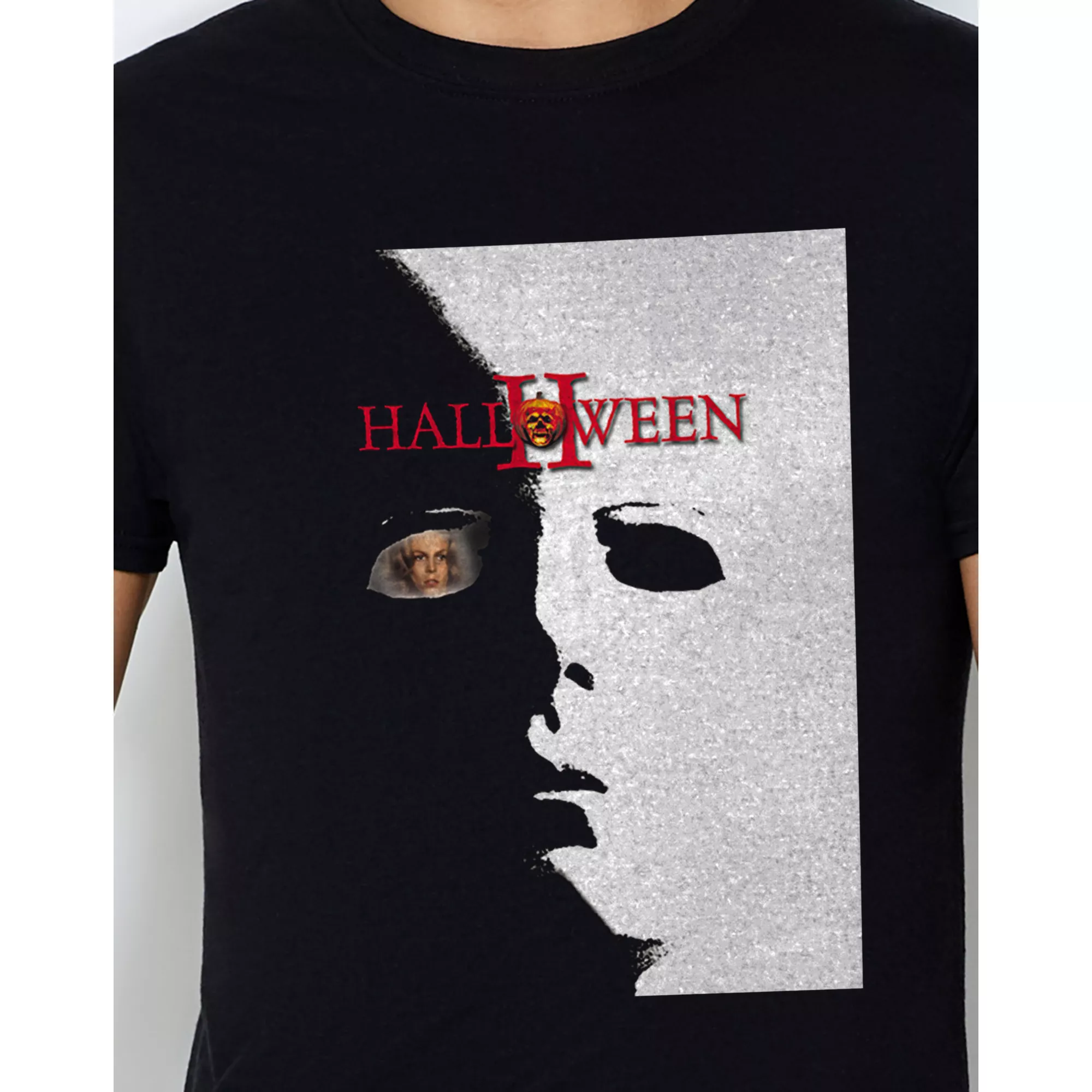 Halloween II Split Face T Shirt at Spencer's