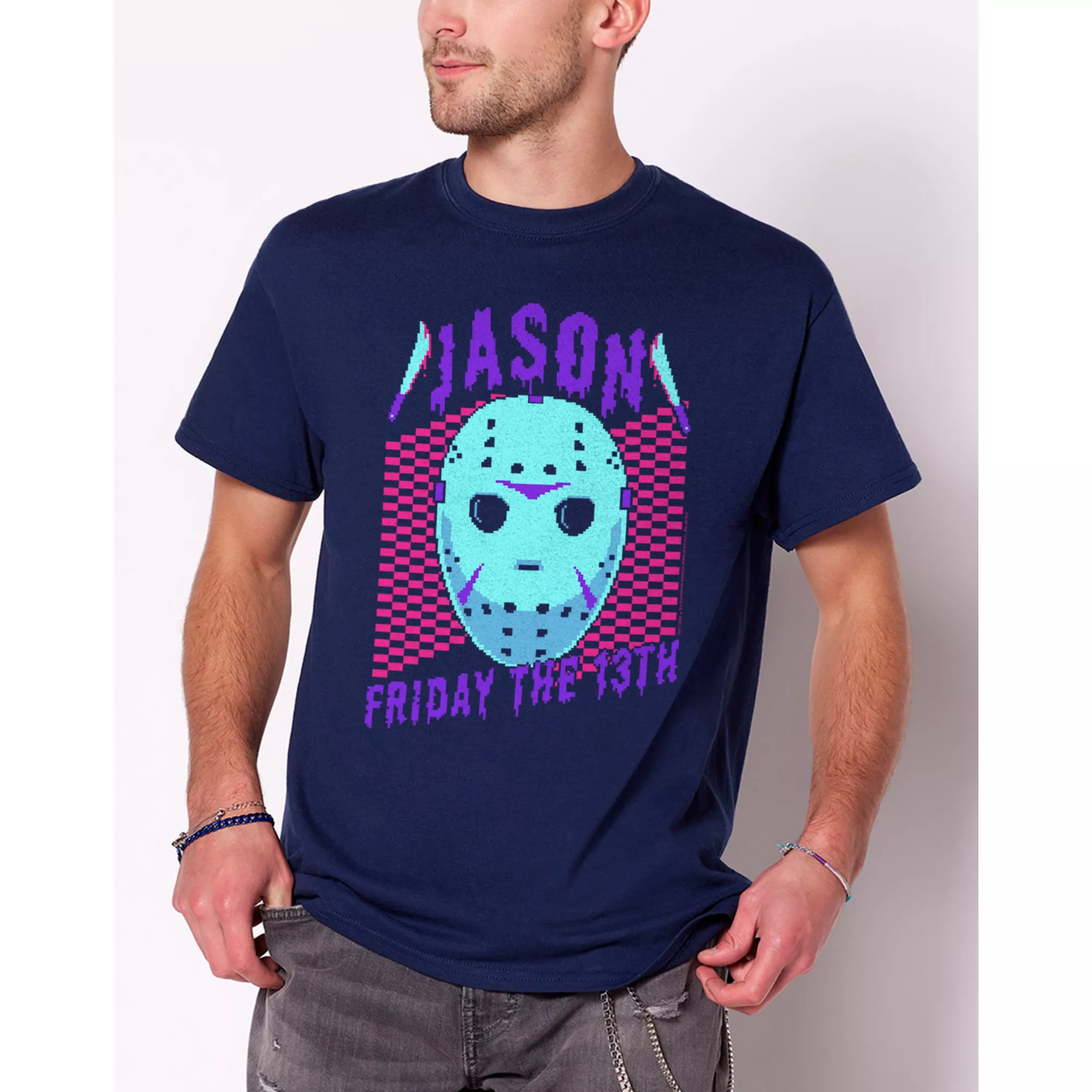 Game Over Jason Voorhees Mask T Shirt - Friday the 13th at Spencer's