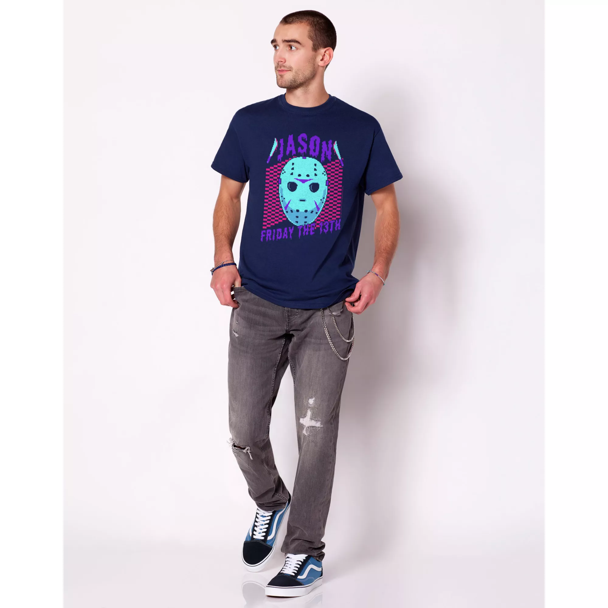 Game Over Jason Voorhees Mask T Shirt - Friday the 13th at Spencer's