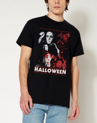 Men's Stranger Things Retro Piggyback Poster T-shirt - Black