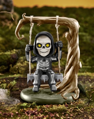 Lil Skelly Bones Collectible Statue by Spirit Halloween