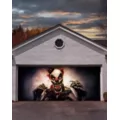 Creepy Carney Garage Double Door Cover at Spirit Halloween