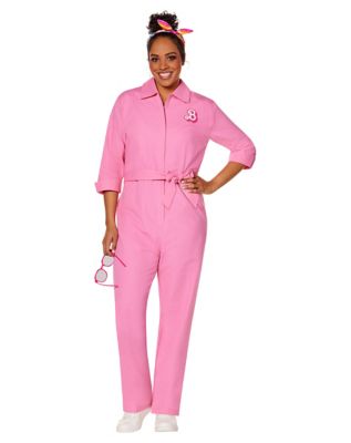 Adult Plus Size Pink Power Jumpsuit - Barbie™ the Movie