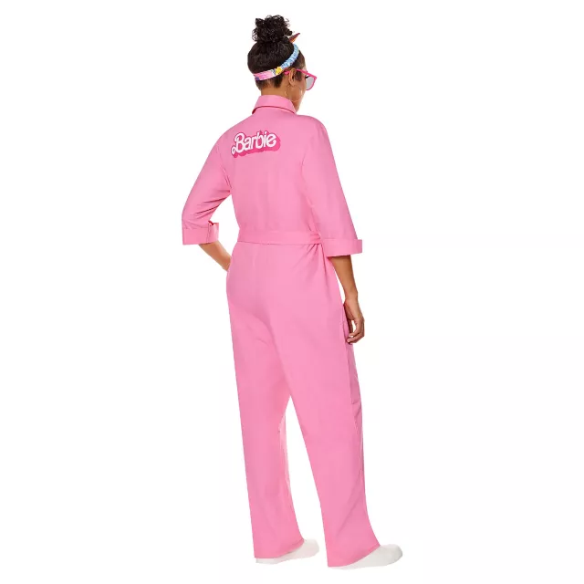 Adult Plus Size Pink Power Jumpsuit - Barbie the Movie ...