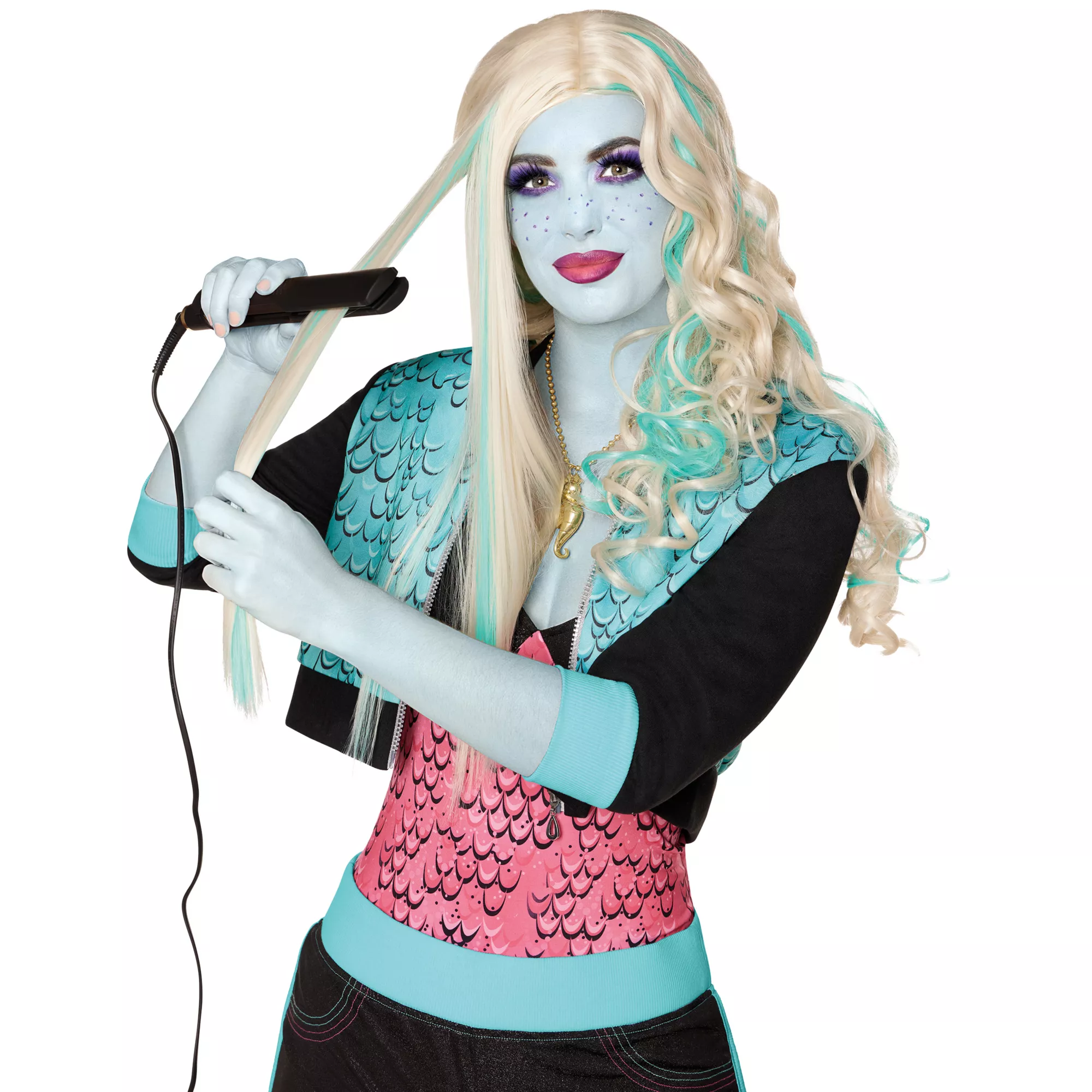 Lagoona Blue Wig - Monster High at Spirit Halloween