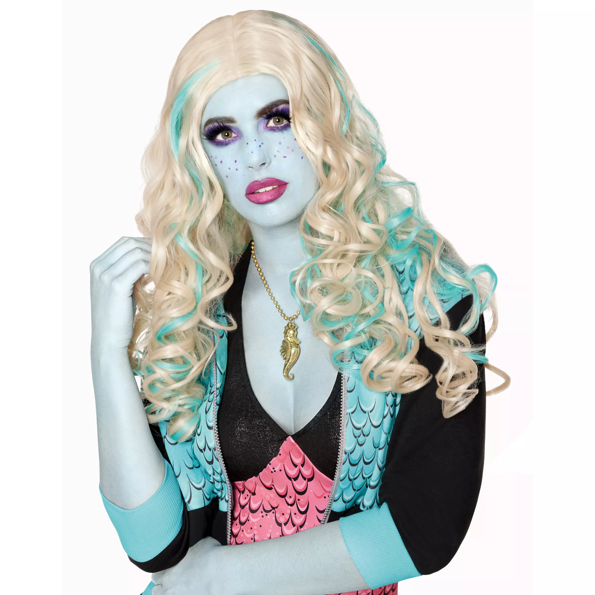 Lagoona Blue Wig - Monster High at Spirit Halloween