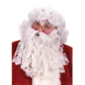 Adult Santa Wig and Beard Deluxe at Spirit Halloween