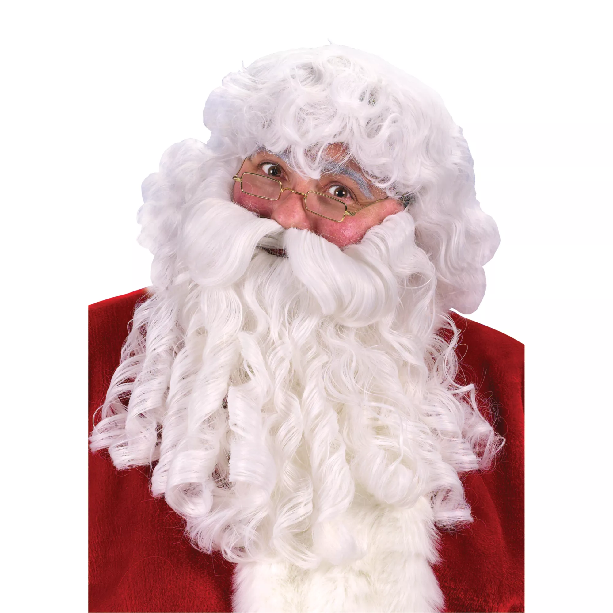 Adult Santa Wig and Beard Deluxe at Spirit Halloween