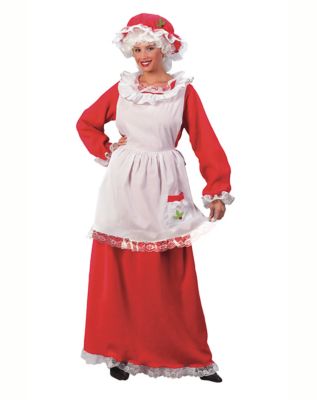 Adult Mrs. Claus Dress Costume Spirithalloween