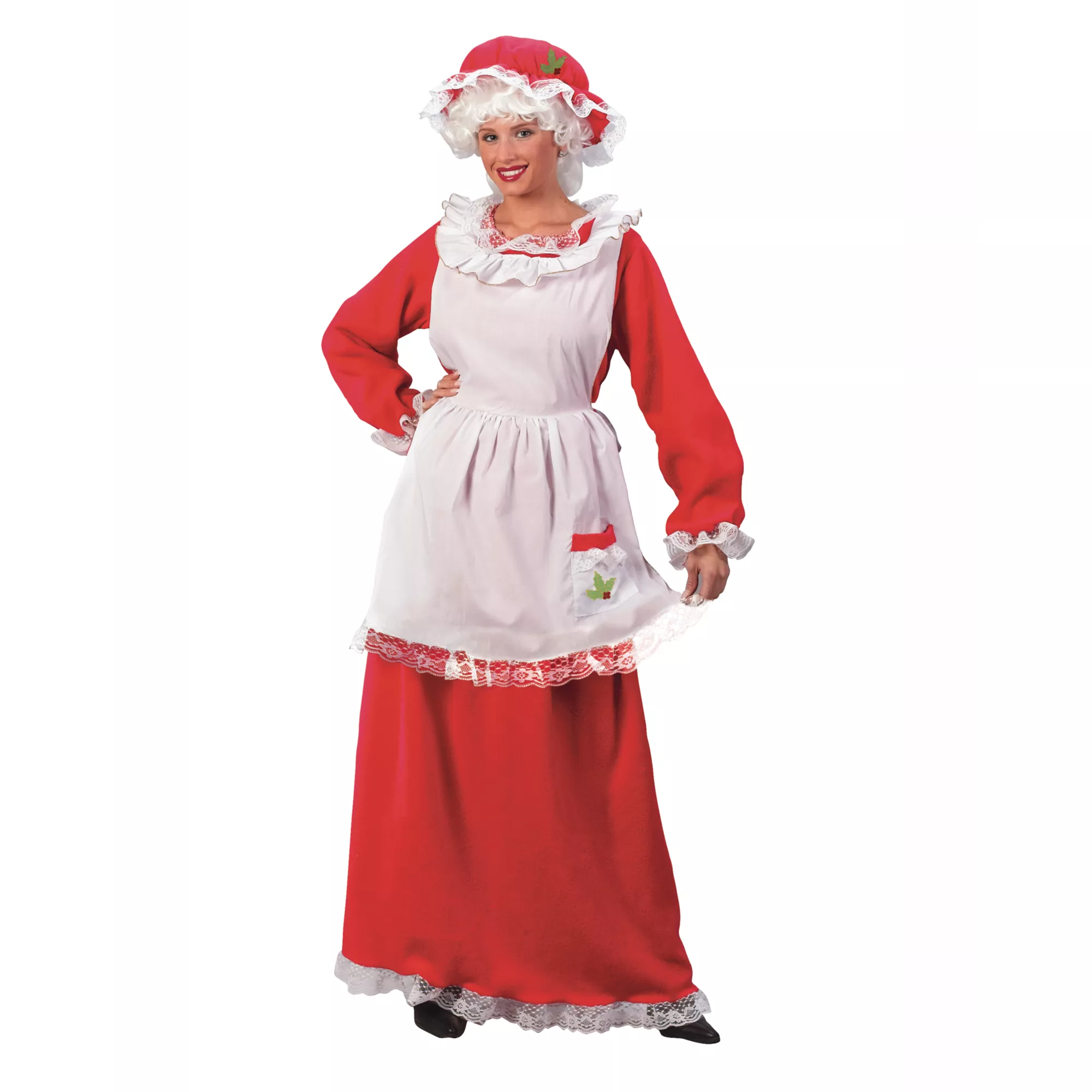 Adult Mrs. Claus Dress Costume at Spencer's