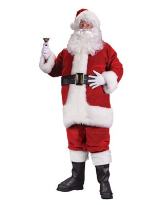 07728868 - Adult Regency Plush Santa Suit Costume
