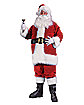 Adult Regency Plush Santa Suit Plus Size Costume