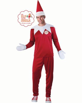 Adult Elf On The Shelf Costume - Spirithalloween.com