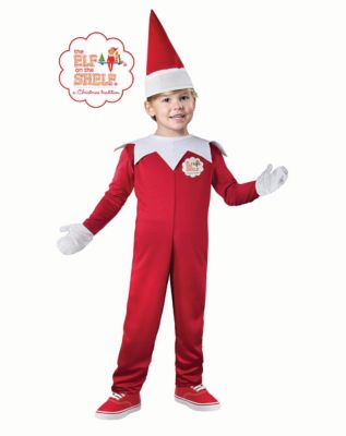 Elf on The Shelf Boy Elf Toddler Costume