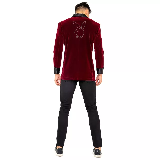 Adult Playboy Lounge Jacket at Spirit Halloween