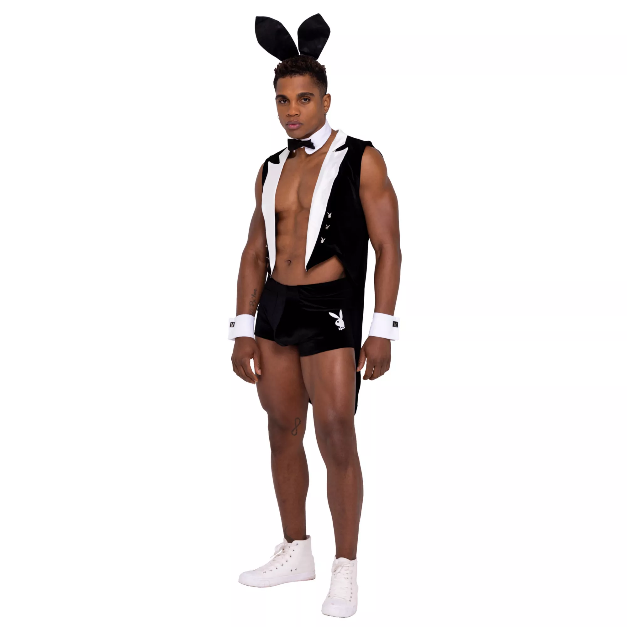 Adult Tuxedo Playboy Bunny Costume at Spirit Halloween