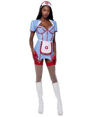 Adult Retro Nurse Costume